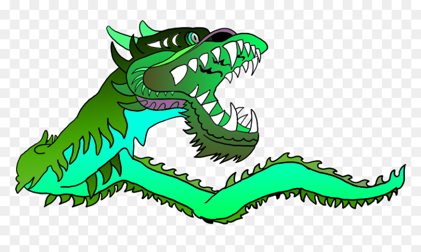 Green Chinese Dragon - Full Green Chinese Dragon, HD Png Download - green dragon png