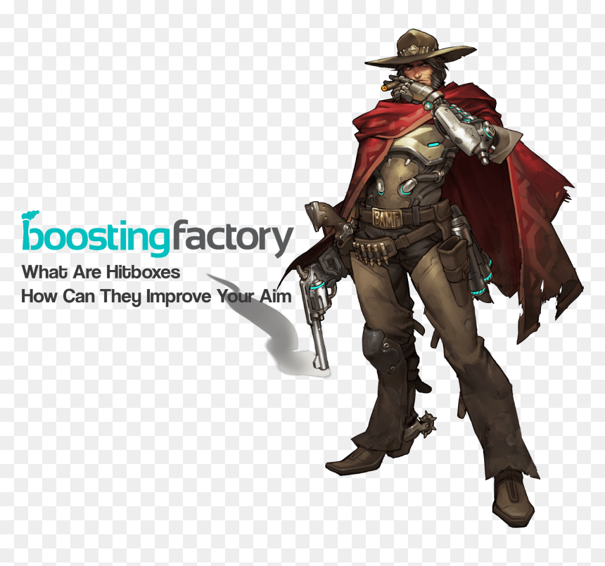 Overwatch Hitboxes Cover - Mccree Png, Transparent Png - overwatch mccree png