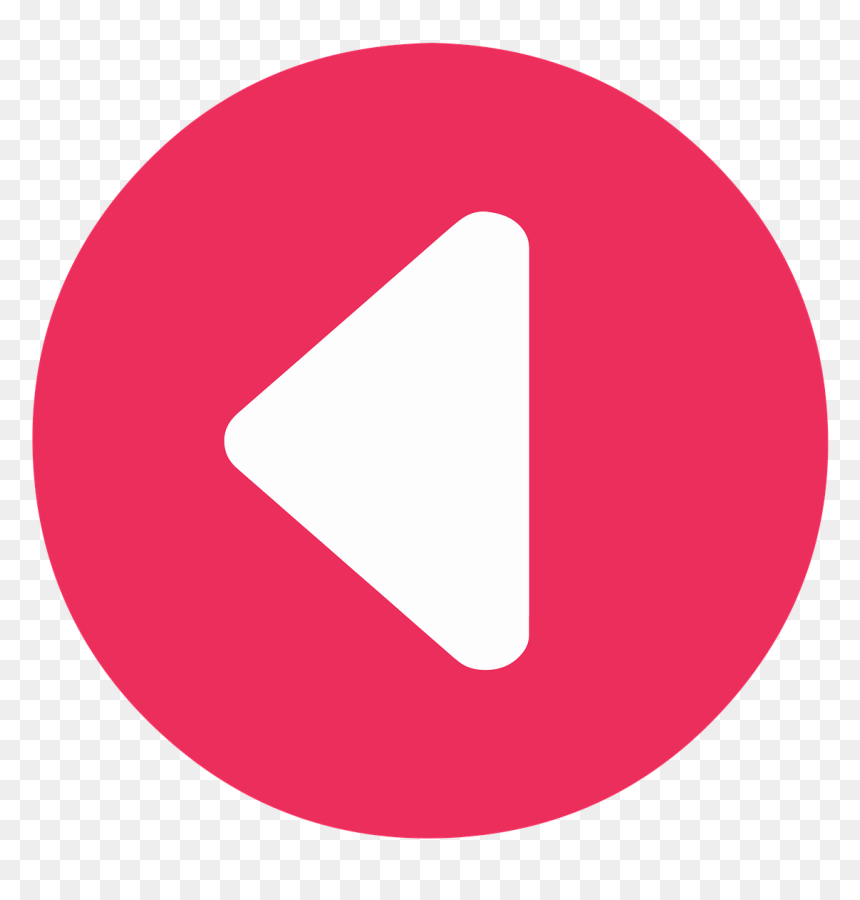 Left Arrow Button, HD Png Download - arrow symbol png