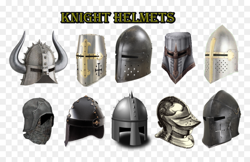 The White Knights Germany Till - Knights Helmets, HD Png Download - medieval helmet png