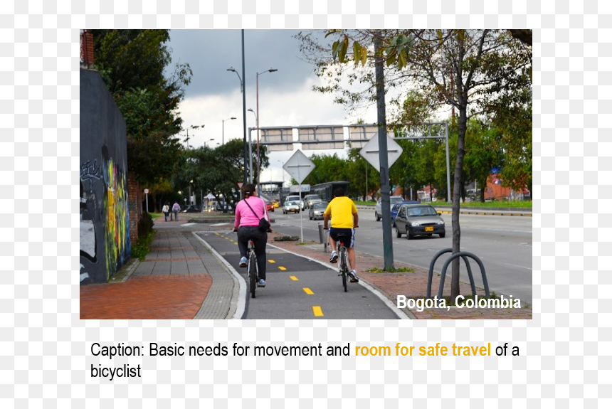 Street, HD Png Download - bicyclist png