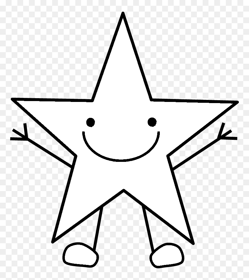 Círculo Hexágono Octógono Óvalo Pentágono Rectángulo - Star Shape Black And White, HD Png Download - rectangulo png