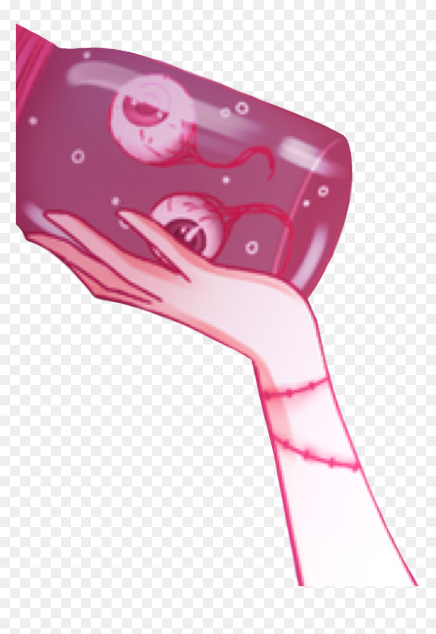 #creepy #hand #eyeballs #jar #stiches #freetoedit - Illustration, HD Png Download - stiches png