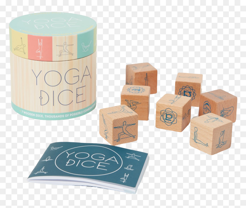 Chronicle Books Yoga Dice - Wooden Block, HD Png Download - hailee steinfeld png