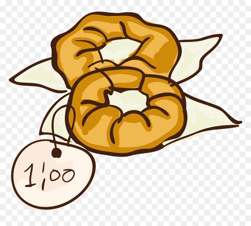 Cart Clipart Donut, HD Png Download - simpsons donut png