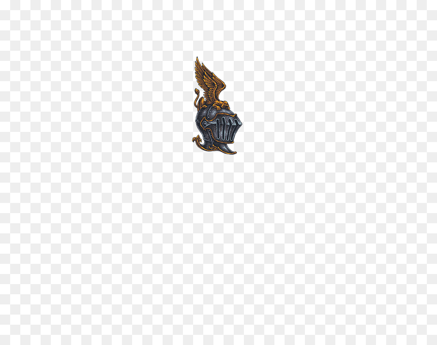 Medieval Armor Helmet Winged Creature Tattoo Style - Eagle, HD Png Download - medieval helmet png