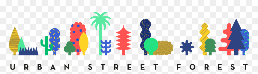 Urban Street Forest, HD Png Download - street tree png