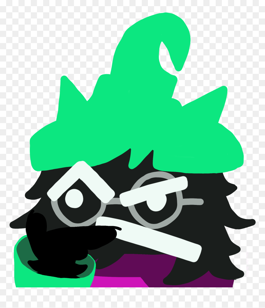 It Really Makes The Goat Boi Think - Ralsei Emoji, HD Png Download - boi emoji png