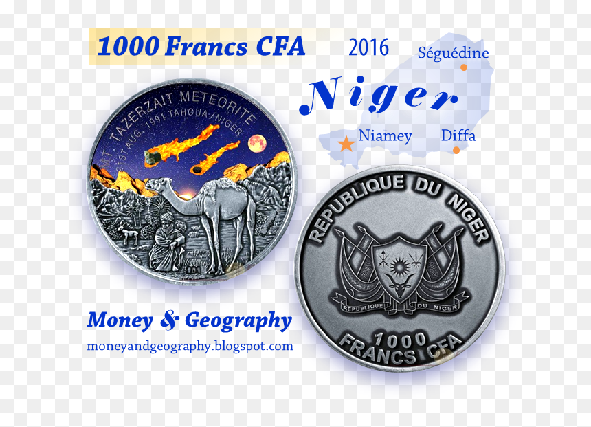Niger Meteorite Coin - Emblem, HD Png Download - meteorite png