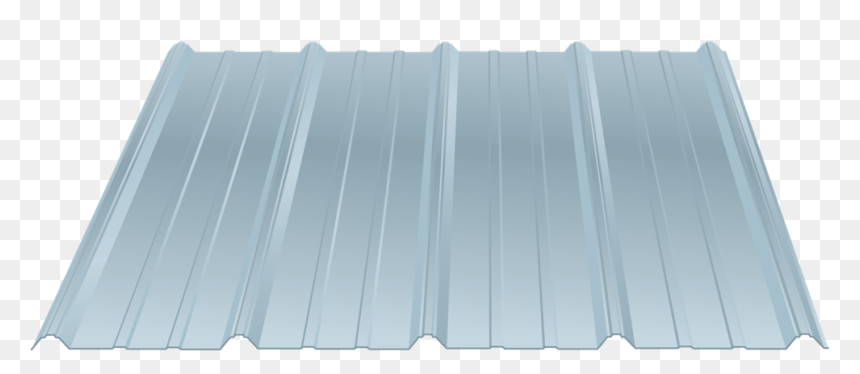 Ribbed Steel Roof Panels - Ribbed Metal Roofing, HD Png Download - roofing png