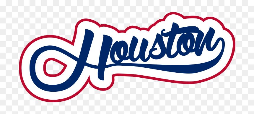 Retro Sign And Png - Calligraphy, Transparent Png - houston png
