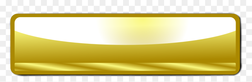 Plastic, HD Png Download - gold button png