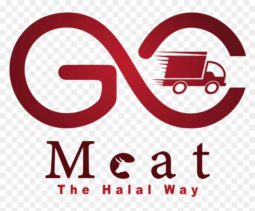 Go Meat Logo - Graphic Design, HD Png Download - halal png