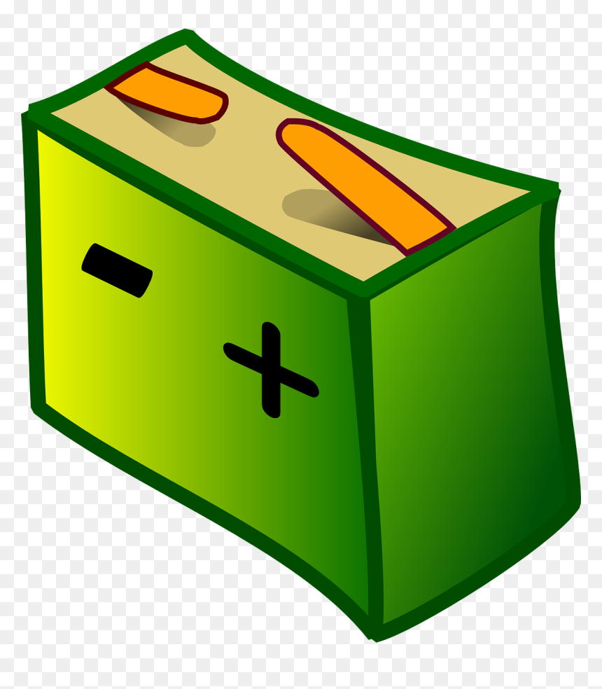Batterie Clipart, HD Png Download - car battery png