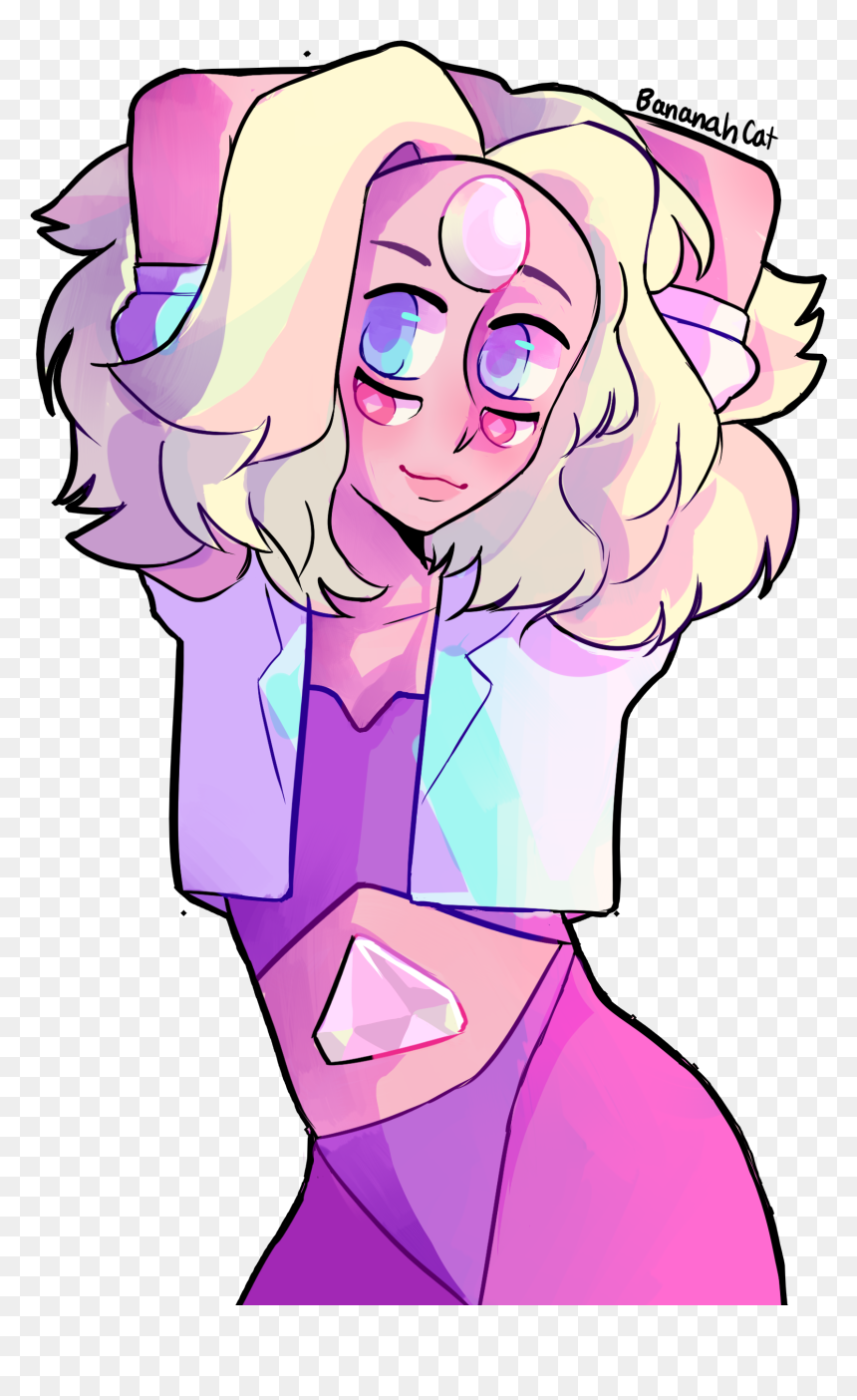 Fanart✮pink Diamond And Pearl Fusion ✮ {my Art}, HD Png Download - pink diamonds png