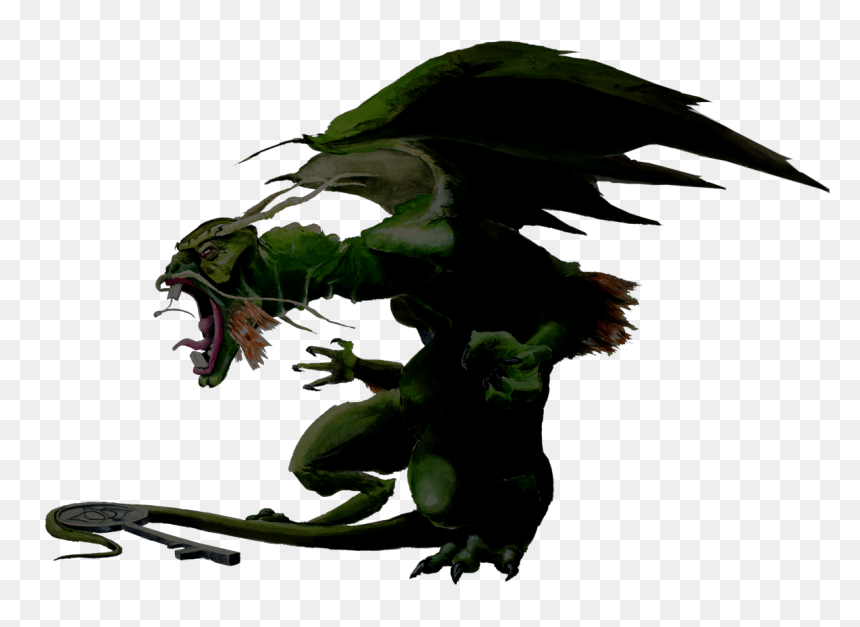 Illustration, HD Png Download - green dragon png