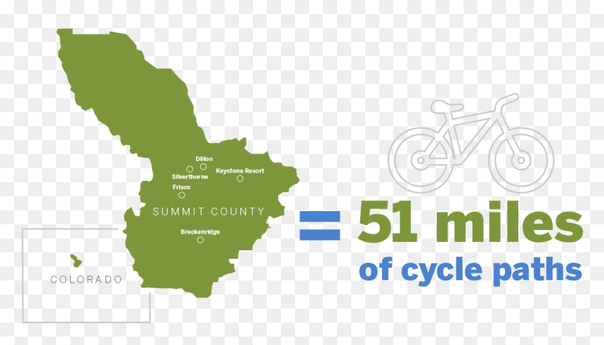 51 Miles Of Bicycle Paths - Hybrid Bicycle, HD Png Download - bicyclist png