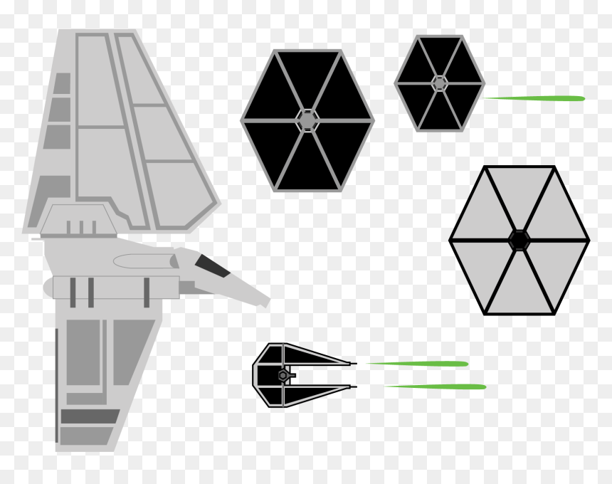 Diagram, HD Png Download - star wars ships png