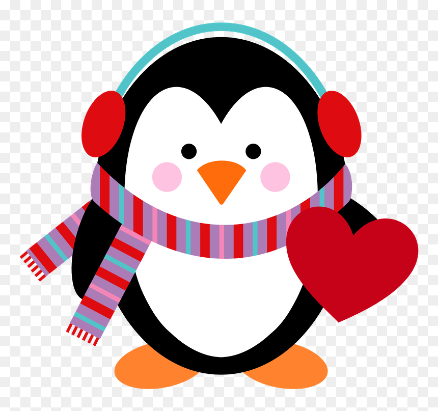 Download Http - //kellkristy - Minus - Com/i/bqzyjxkxz15aa - Penguin Valentine Clipart, HD Png Download - minus png