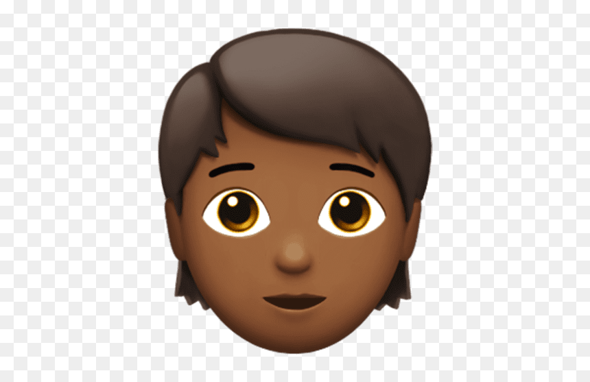 A Young Genderless Emoji - Transparent Gender Neutral Emoji, HD Png Download - running emoji png