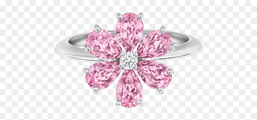 Engagement Ring, HD Png Download - pink diamonds png
