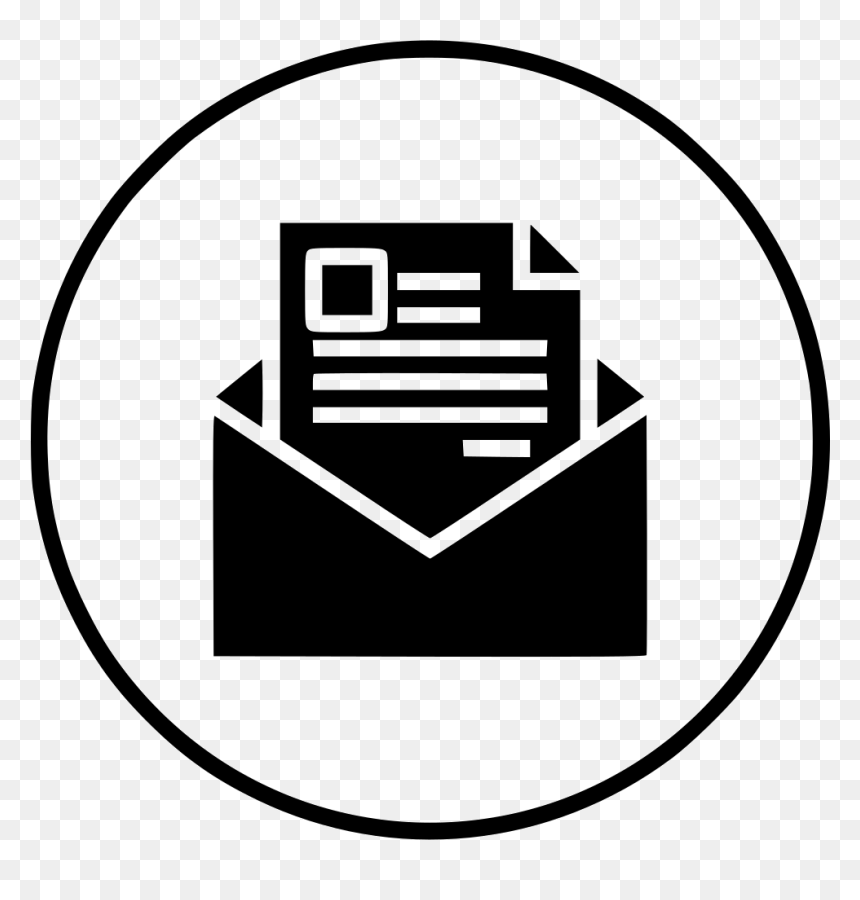 Email Marketing Letter Envelope Newsletter Seo Campaigns - Transparent Business Letter Png, Png Download - seo icon png