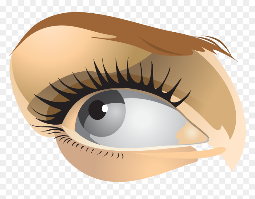 Illustration, HD Png Download - eyelashes clipart png
