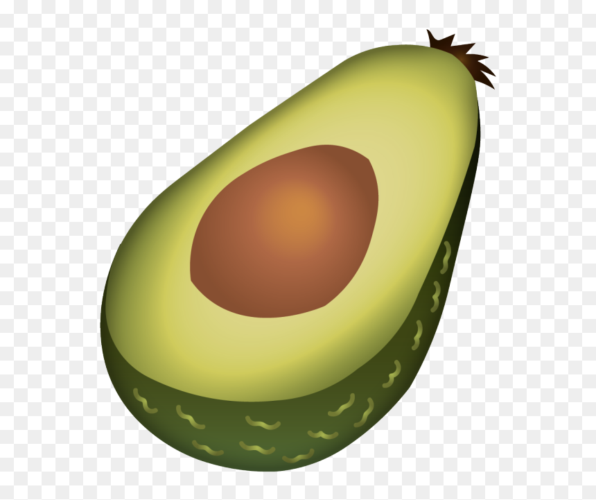 Avocado Iphone Emoticon Png, Transparent Png - tree emoji png