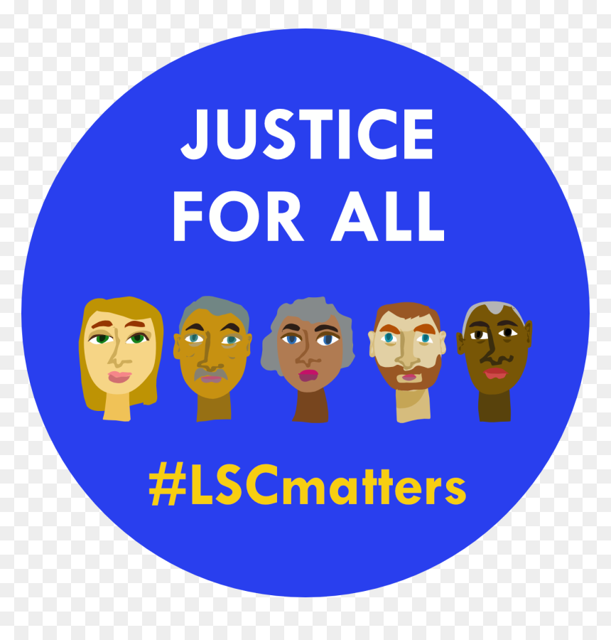 Justice For All Lsc Gold Button , Png Download - World Day Of Social Justice Black, Transparent Png - gold button png