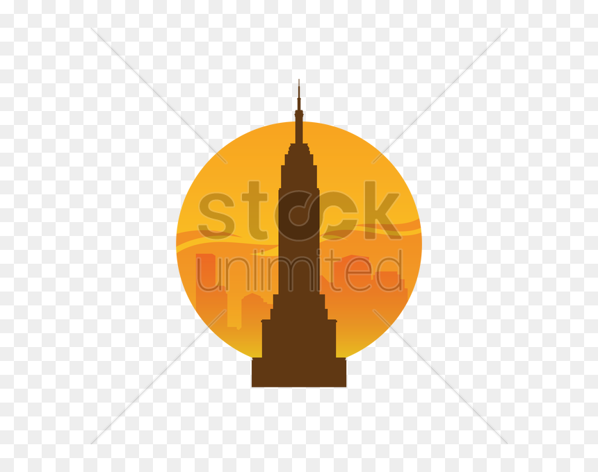 Empire State Building Vector Image - Lighthouse, HD Png Download - building vector png