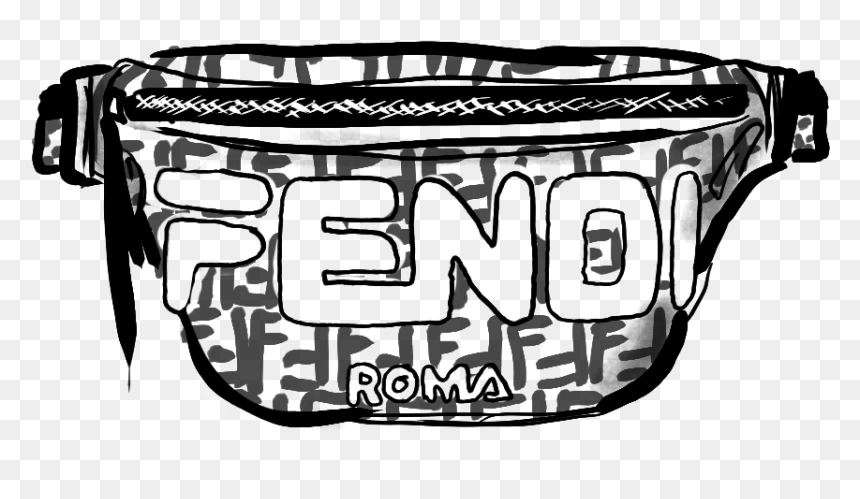 Now-viral Mashup Of Fila"s Iconic Logo With The Fendi, HD Png Download - fendi logo png