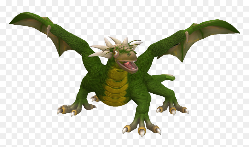 Dragon, HD Png Download - green dragon png