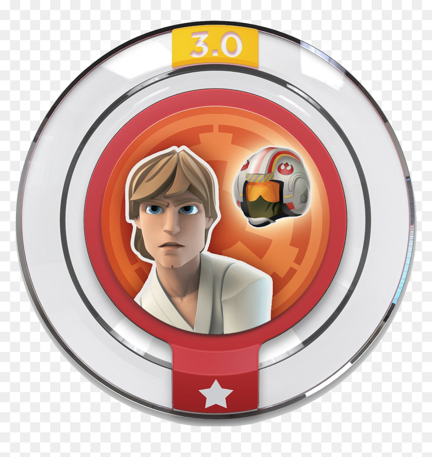 Luke Rebel Alliance Flight Suit Power Disc - Power Disc Disney Infinity, HD Png Download - rebel alliance png