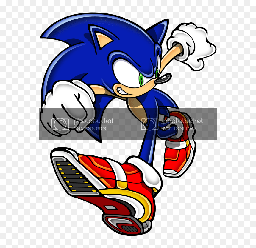 Real Life Sonic Adventure 2 Shoes, HD Png Download - sonic running png