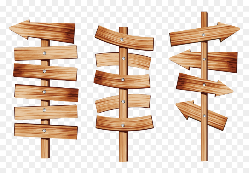 Post Sign- Wood - Portable Network Graphics, HD Png Download - wood post png
