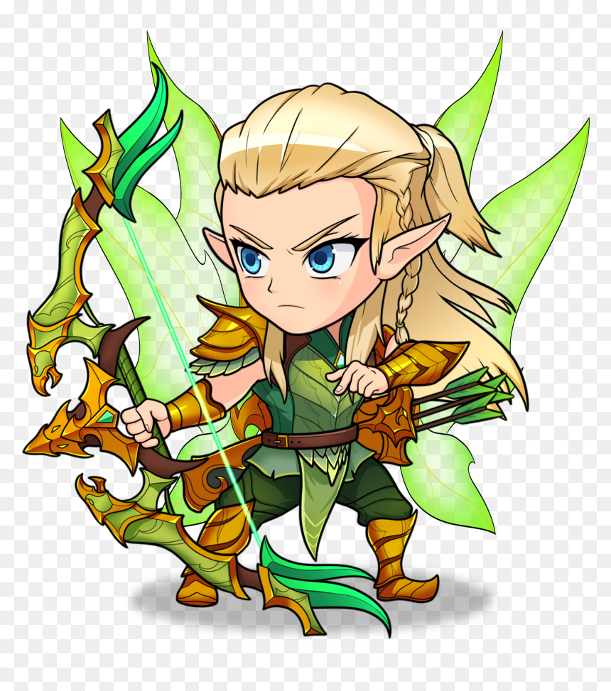 Muofheroes - Cartoon, HD Png Download - legolas png