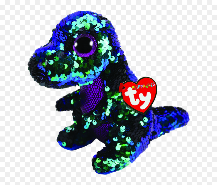 Green Dragon Png , Png Download - Ty Dinosaur Sequin, Transparent Png - green dragon png
