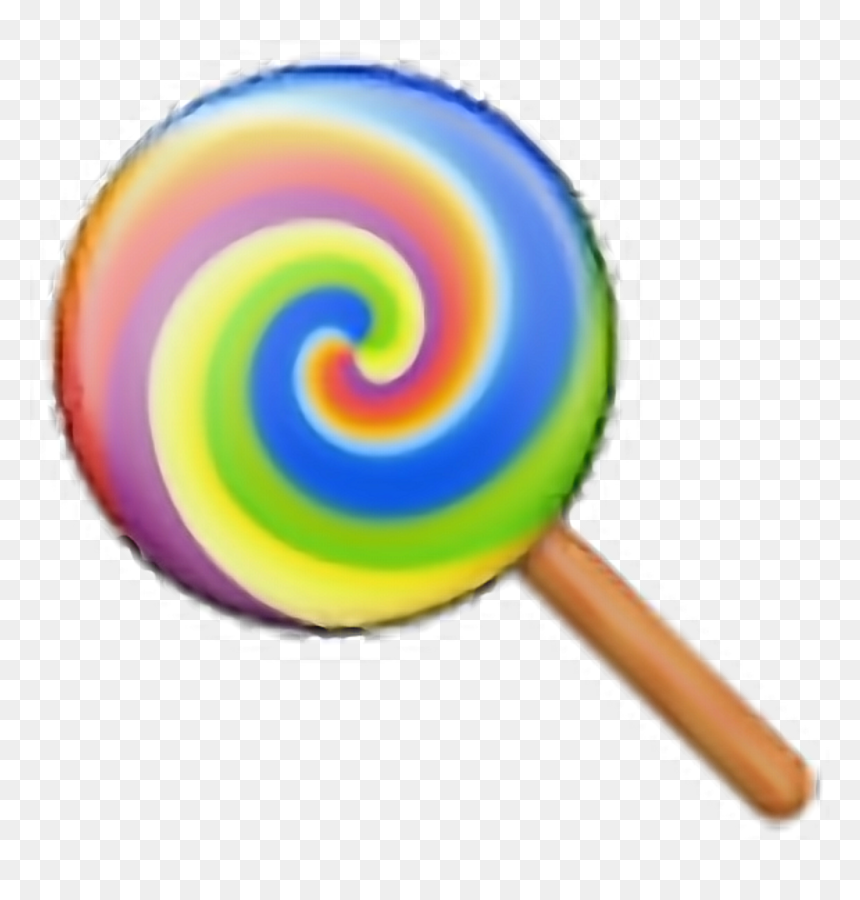 Emoji Png Edit Tumblr Overlay Freetoedit - Iphone Lollipop Emoji, Transparent Png - tumblr transparent png emoji