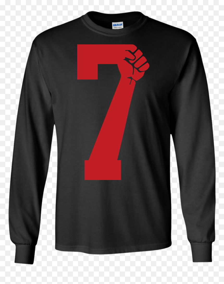 7 Colin Kaepernick I"m With Kap Long T Shirt - T-shirt, HD Png Download - colin kaepernick png