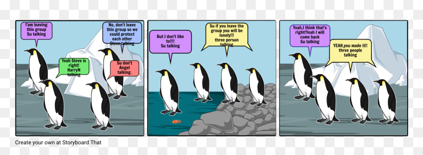 Penguins Talking, HD Png Download - penguins png