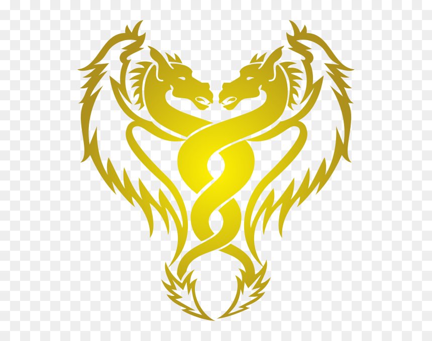 Dragon Vector Art Png Clipart , Png Download - Dragon Images Black And White, Transparent Png - chinese dragon vector png