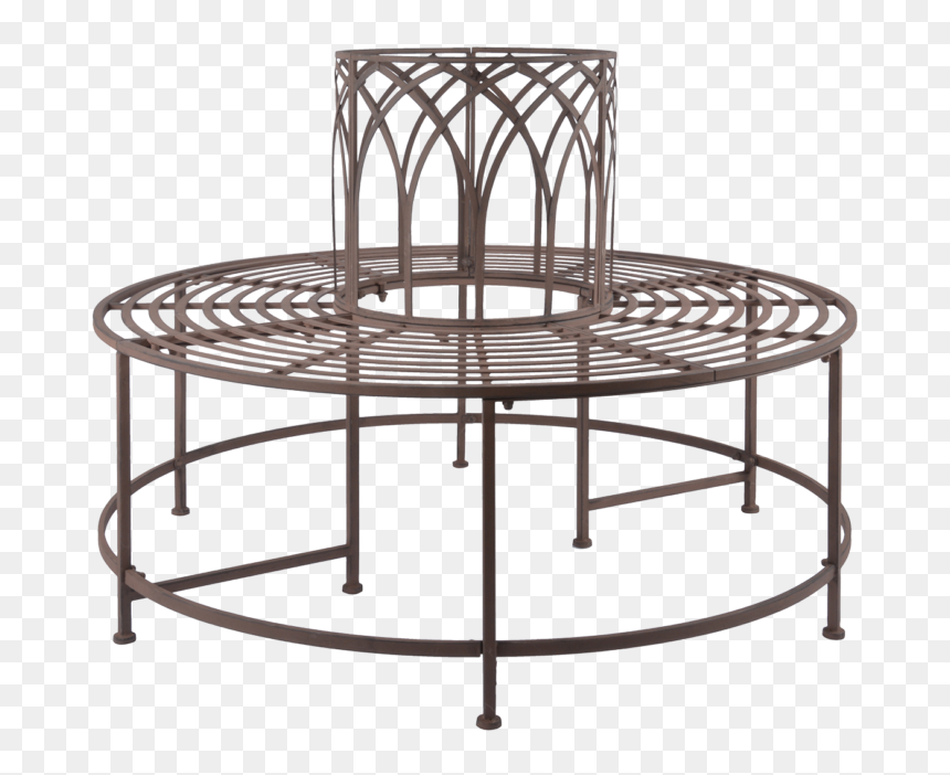 Tree Bench Metal - Tree Seat Metal Uk, HD Png Download - street tree png
