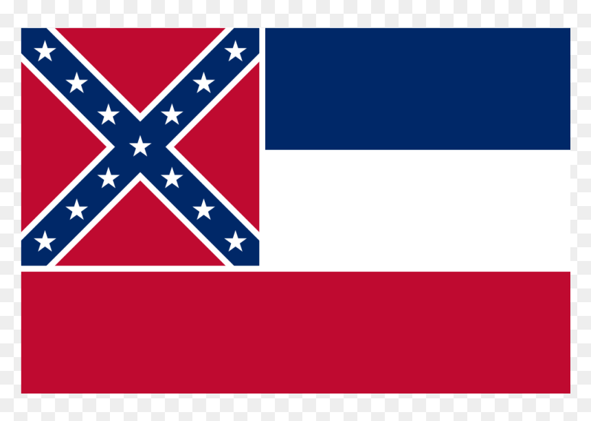 Us Ms Mississippi Flag Icon - Ms State Flag, HD Png Download - american flag emoji png