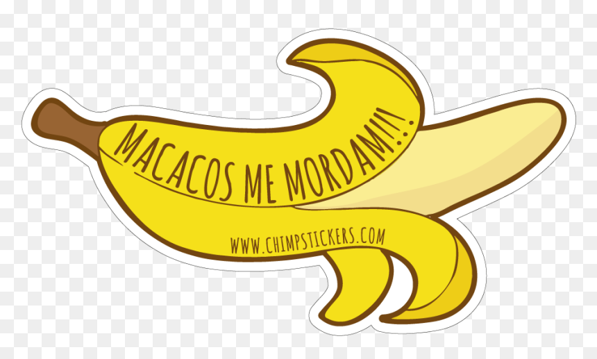 Banana Chimp Stickers , Png Download - Chimpstickers, Transparent Png - chimp png