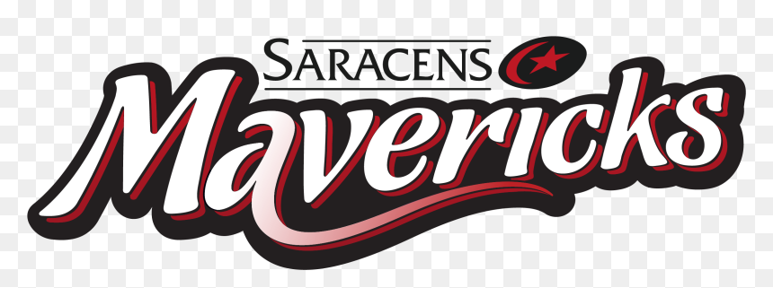 Sarmav Black6 - Saracens Rugby, HD Png Download - maverick logo png