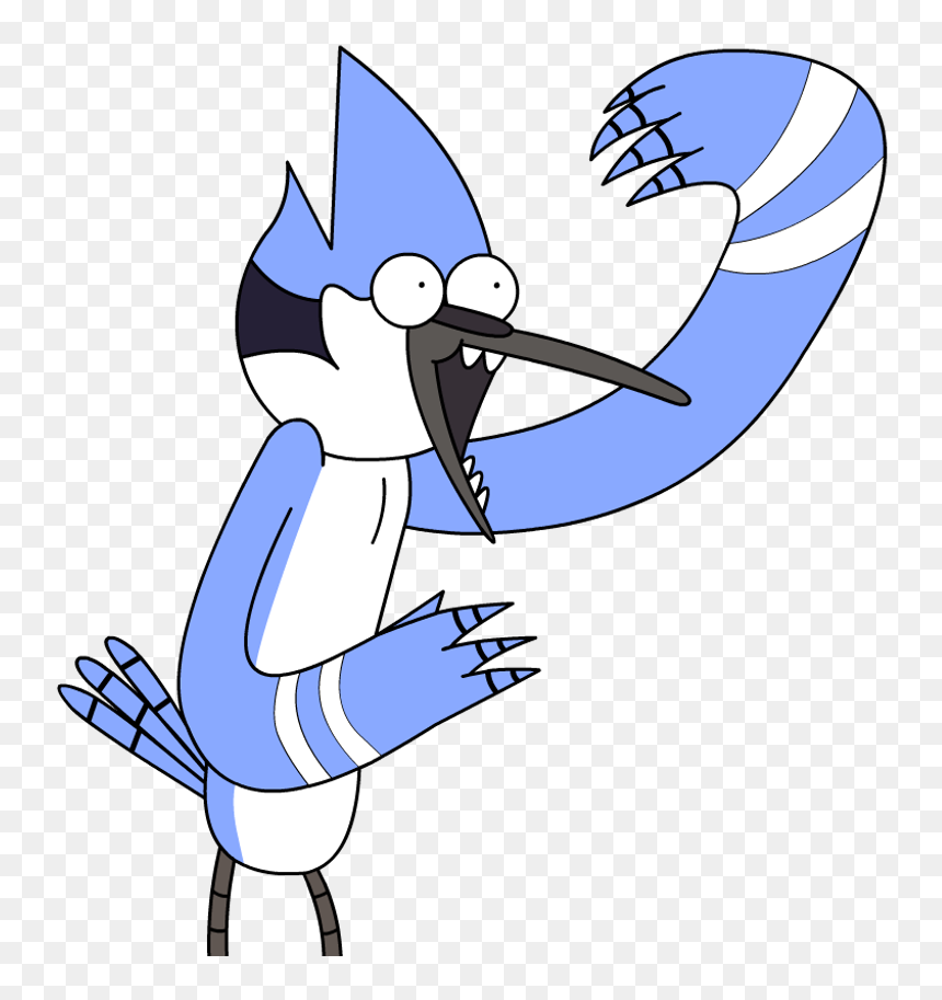 Cartoon , Png Download - Stickers Mordecai Png, Transparent Png - mordecai png