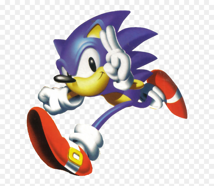 Sonic R Sonic, HD Png Download - sonic running png