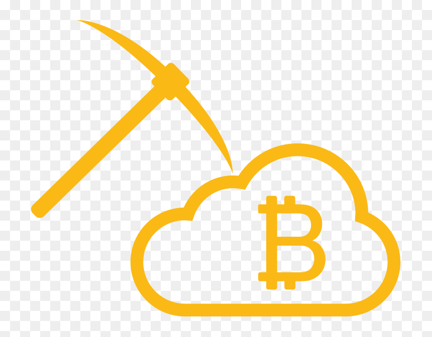 Cloud Mining Icon Png , Png Download - Bitcoin Mining Vector Png, Transparent Png - bitcoin icon png