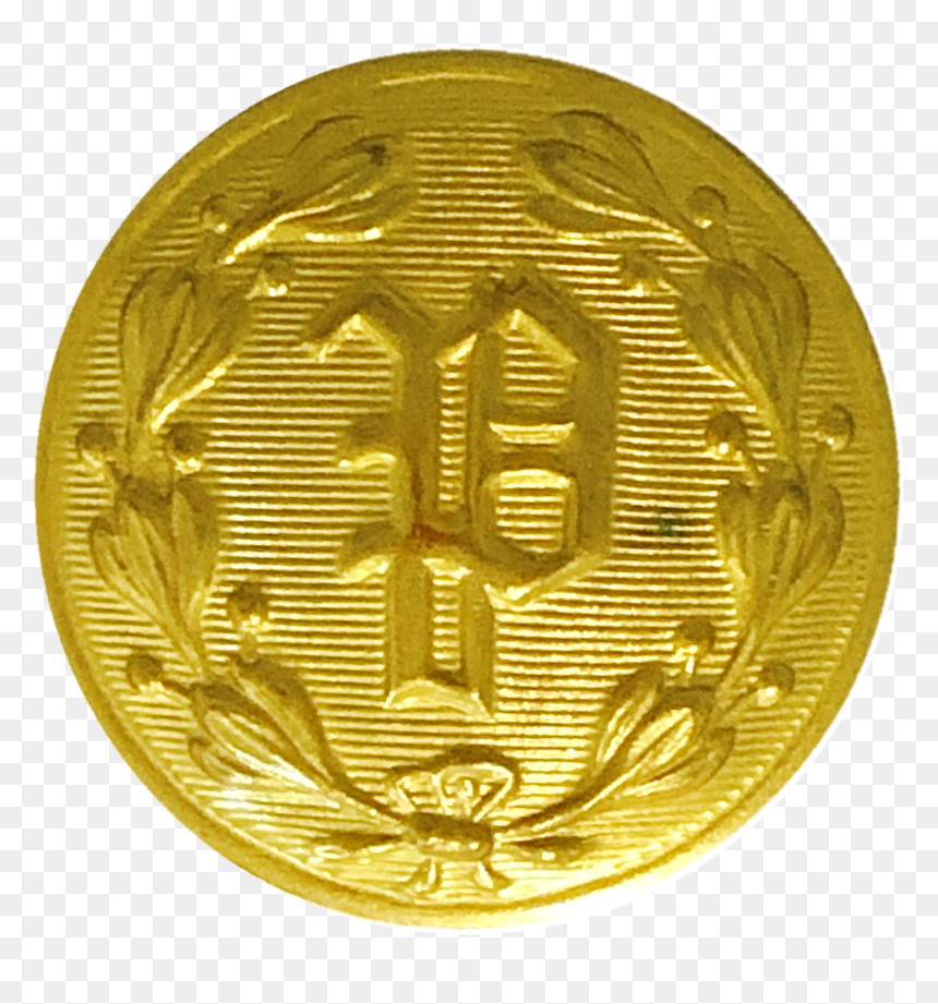 Coin, HD Png Download - gold button png