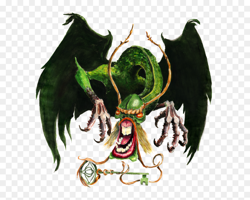 Illustration, HD Png Download - green dragon png